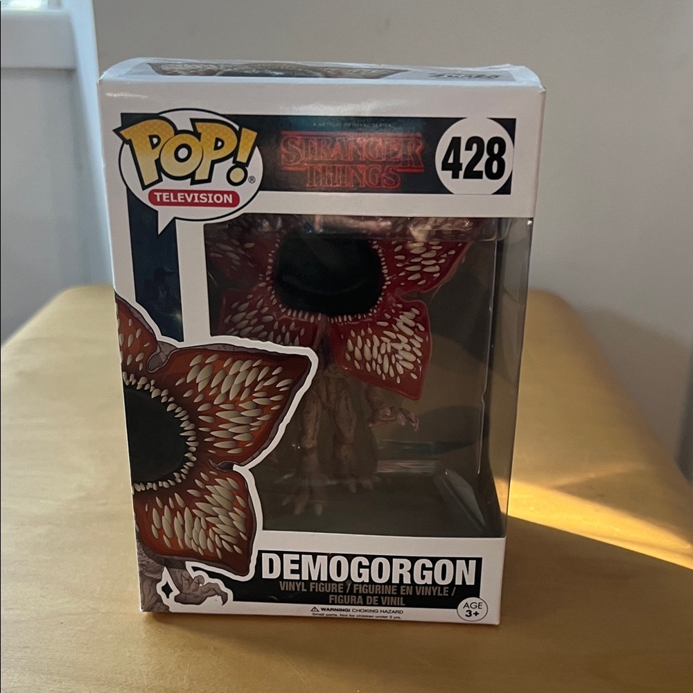 Funko Demogorgon Figure with Red and Brown Accents